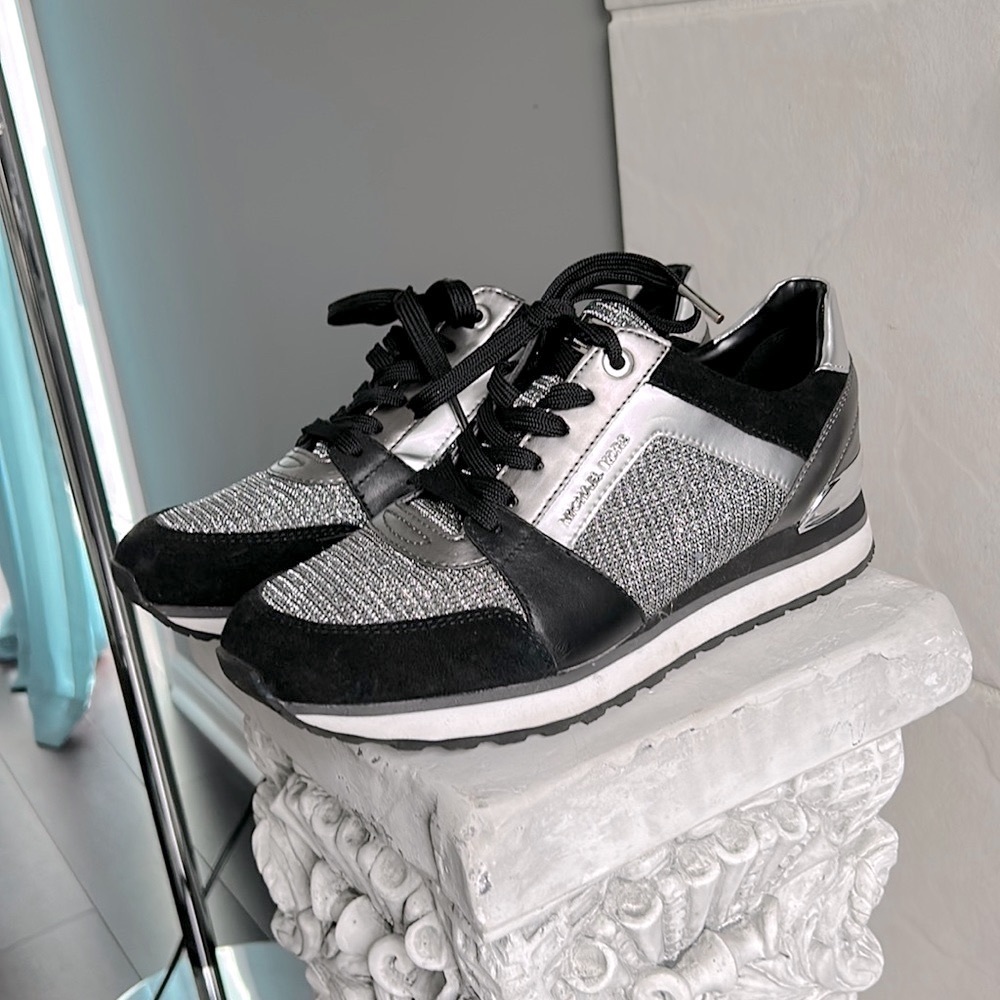 COPY - EUC Michael Kors Billie trainer sneakers. Sz. 8.5